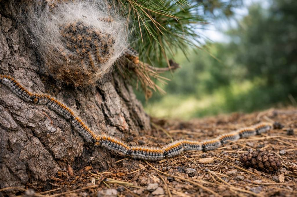 Chenilles processionnaires Couzon-au-Mont-d'Or : identifier, traiter et sécuriser vos espaces verts