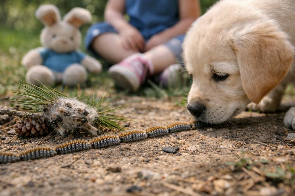 Chenilles processionnaires Dardilly : conseils pour protéger vos enfants et vos animaux de compagnie