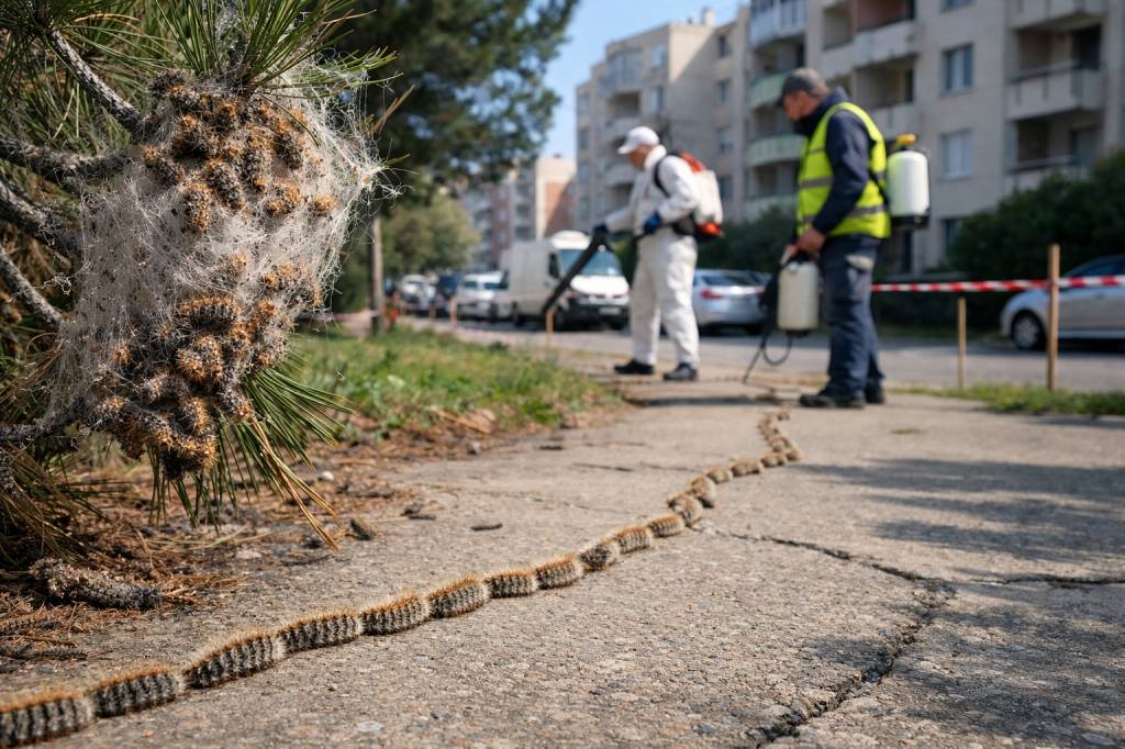 Chenilles processionnaires Vénissieux : comment gérer une forte infestation dans votre quartier