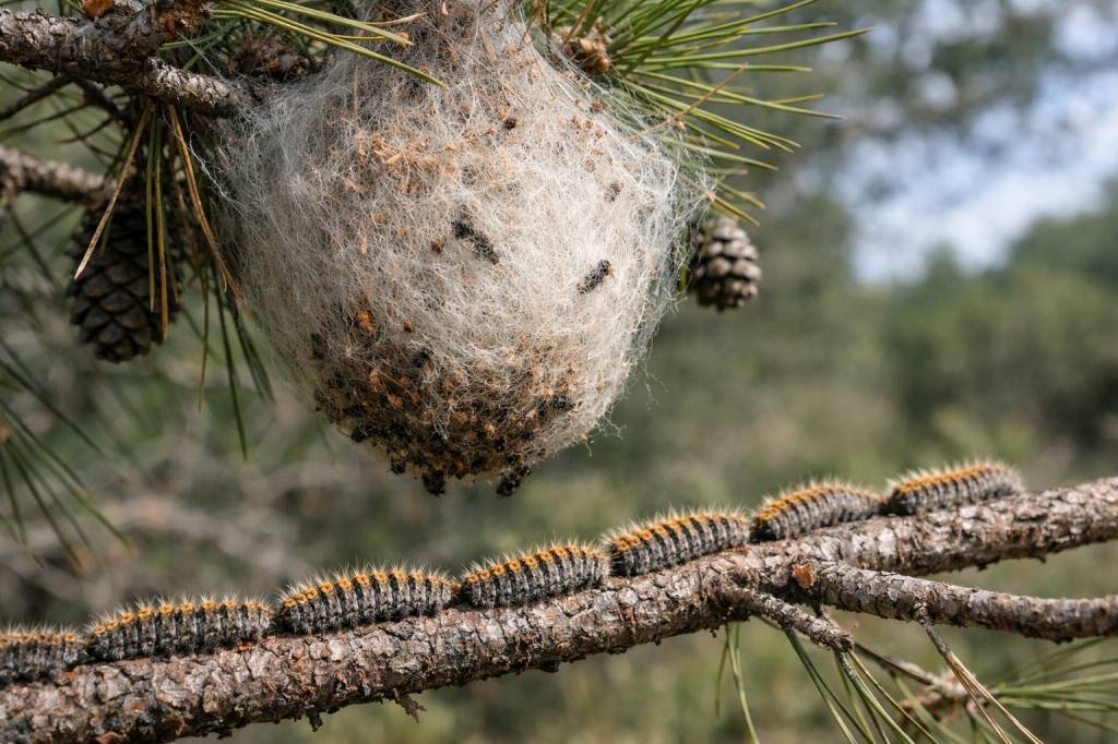 Chenilles processionnaires Irigny : repérage précoce et traitements curatifs adaptés