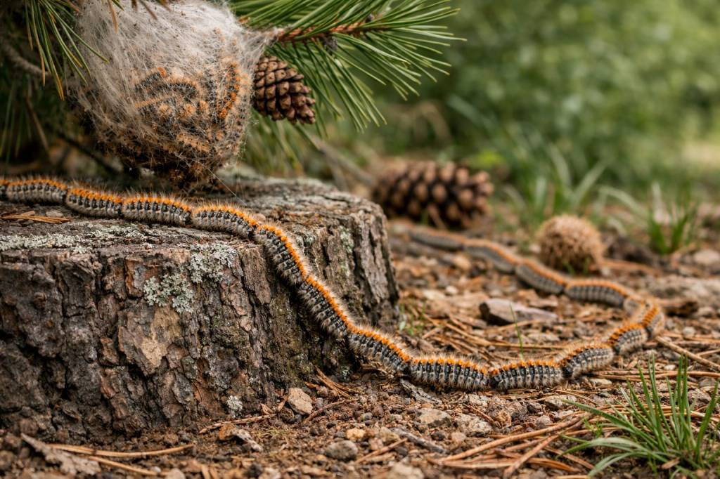 Chenilles processionnaires Francheville : traitements spécifiques pour jardins privés et parcs