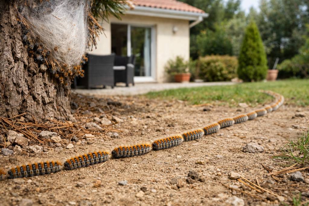 Chenilles processionnaires Quincieux : comment limiter la propagation autour de votre habitation