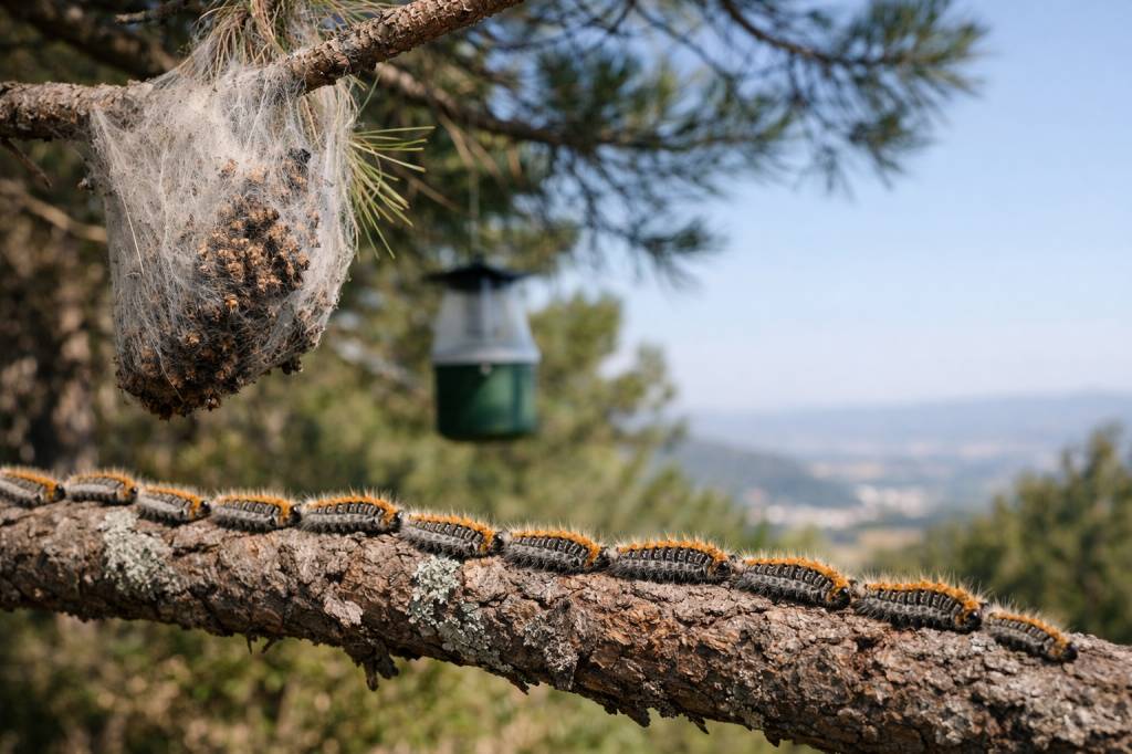 Chenilles processionnaires Poleymieux-au-Mont-d'Or : stratégies de lutte intégrée pour vos arbres