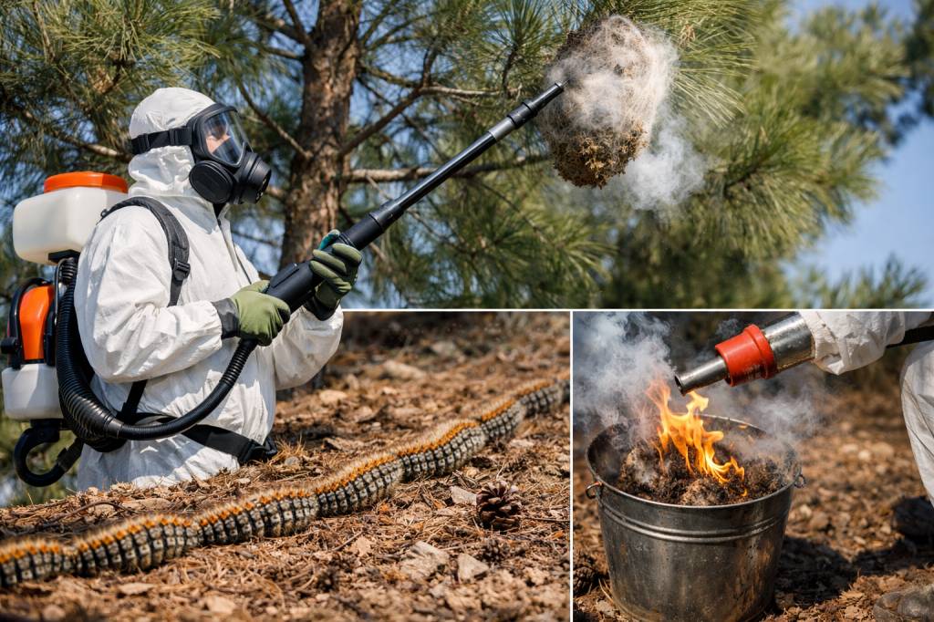 Chenilles processionnaires Saint-Genis-les-Ollières : quelles sont les étapes d’une lutte efficace