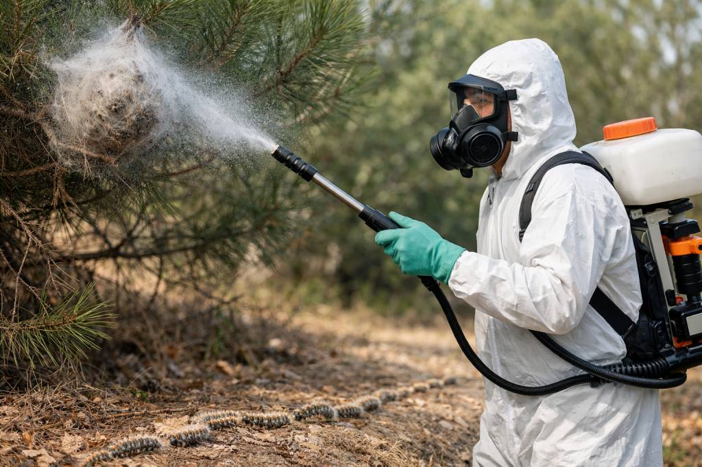 Chenilles processionnaires Genay : protéger votre propriété grâce à une intervention professionnelle