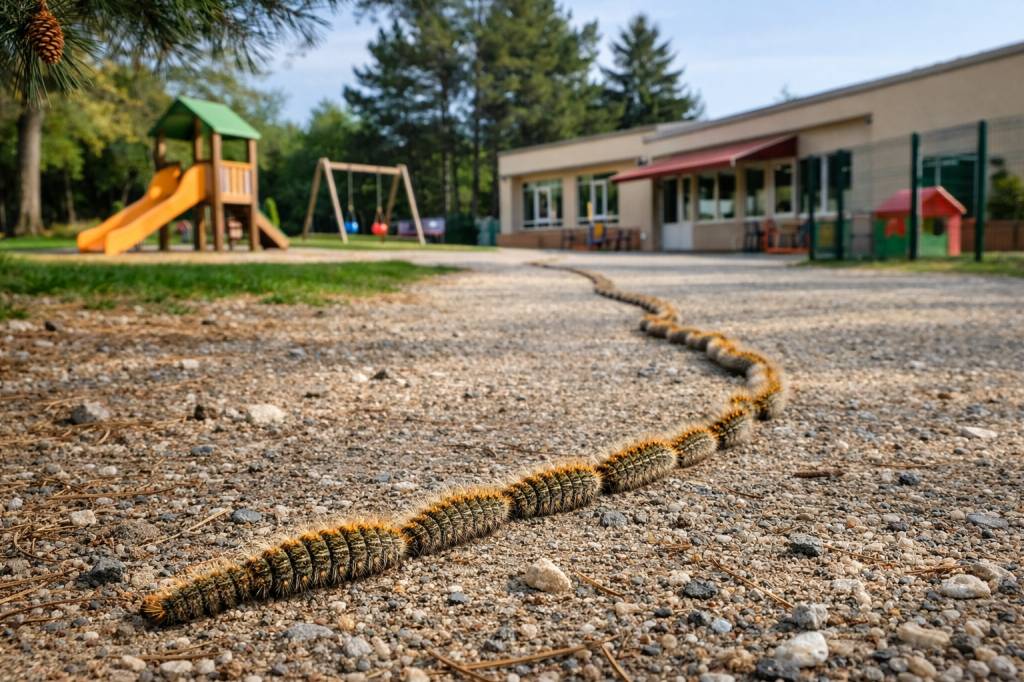 Chenilles processionnaires Sainte-Foy-lès-Lyon : protection des écoles, crèches et jardins publics