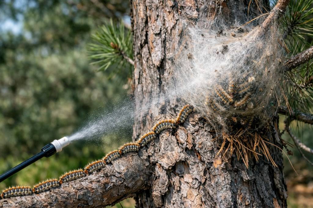 Chenilles processionnaires Irigny : conseils d’expert pour un traitement sécurisé et durable