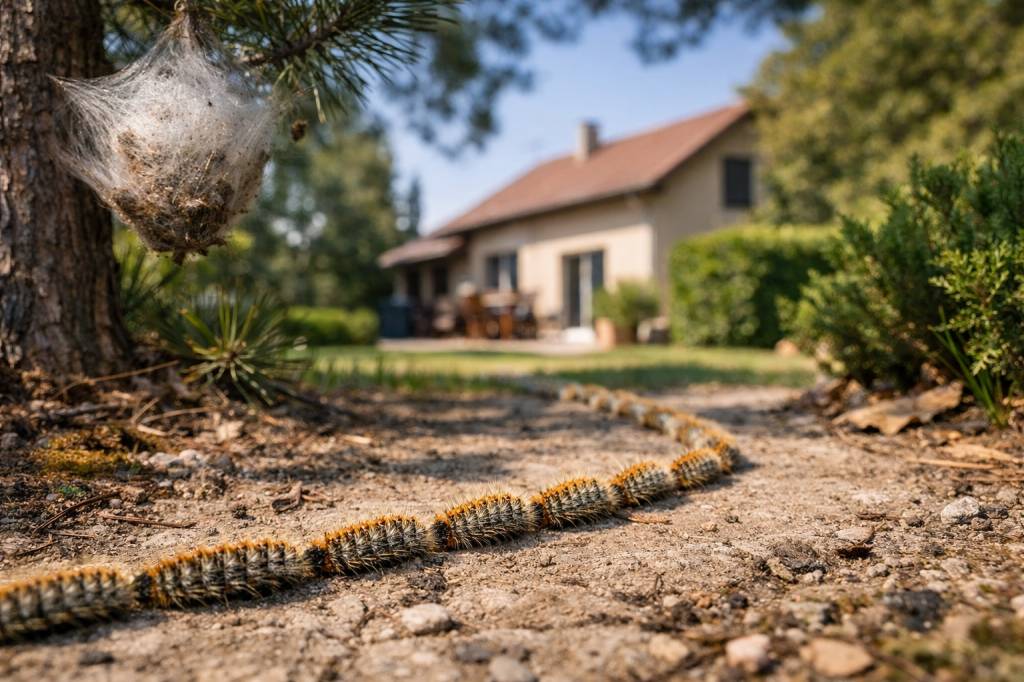 Chenilles processionnaires Sathonay-Camp : tout savoir sur la prévention autour de votre habitation