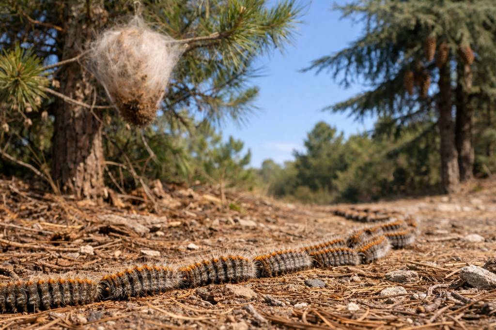 Chenilles processionnaires Montanay : comment protéger vos pins et cèdres durablement