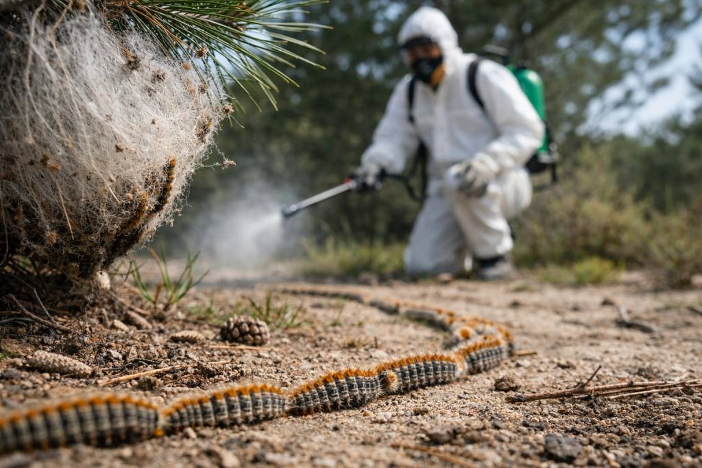 Chenilles processionnaires Saint-Fons : plan d’action professionnel pour vos espaces verts