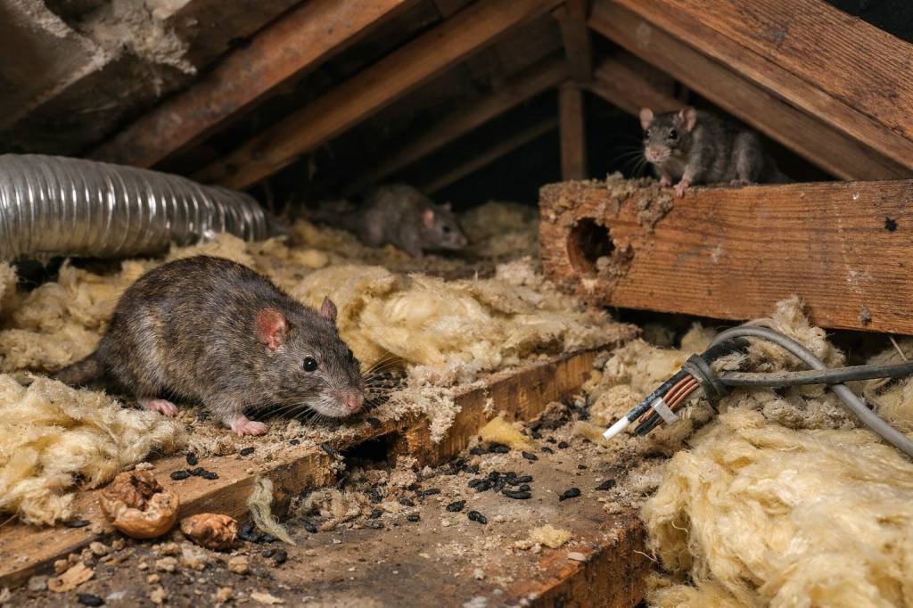 Rat dans les combles à Lyon et Villeurbanne : comment détecter une infestation et organiser une dératisation efficace